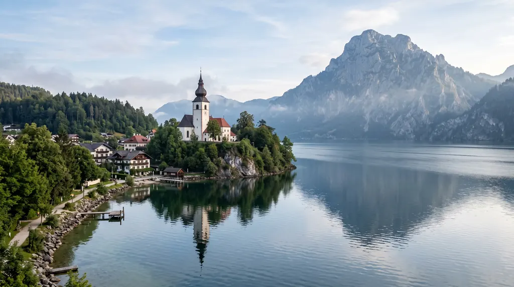 Hallstatt, Traunsee & Gosausee from Linz